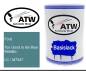 Preview: Ford, Too Good to Be Blue Metallic, LC / M7347: 500ml Lackdose, von ATW Autoteile West.